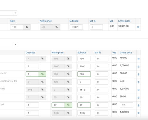 Flight sales with flexible quote products setup